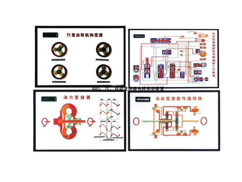 ABS、TC、自動(dòng)變速器電控實(shí)訓(xùn)裝置